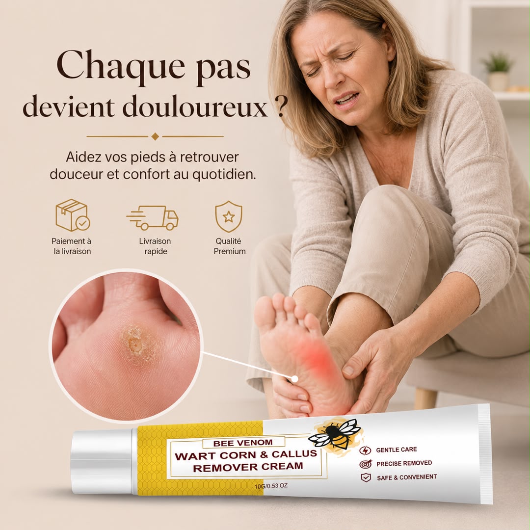 Dites adieu aux cors qui rendent chaque pas inconfortable.